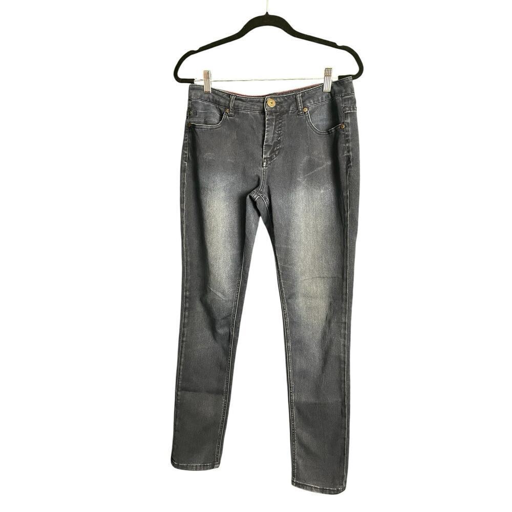 Liverpool Jeans Co Abbys Skin Denim Jeans Women Size 6 Dark Denim Soft Skinny - Picture 5 of 12